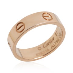 Cartier Rose Gold  Love Ring