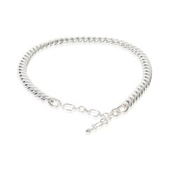 David Yurman Sterling Silver  Sculpted Cable Necklace