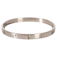 Cartier White Gold  Love Bracelet
