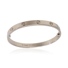 Cartier White Gold  Love Bracelet