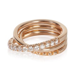 Cartier Rose Gold Diamond Etincelle Ring