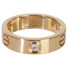 Bague Love en or jaune à diamants de Cartier