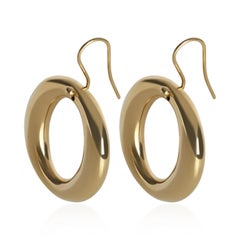 Tiffany & Co. Or jaune Boucles d'oreilles Elsa Peretti Sevillana