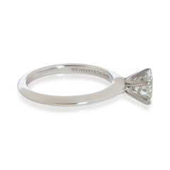 Tiffany & Co. 0.96 ct Round Brilliant Diamond Engagement Ring