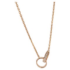 Cartier Rose Gold Diamond Love Necklace