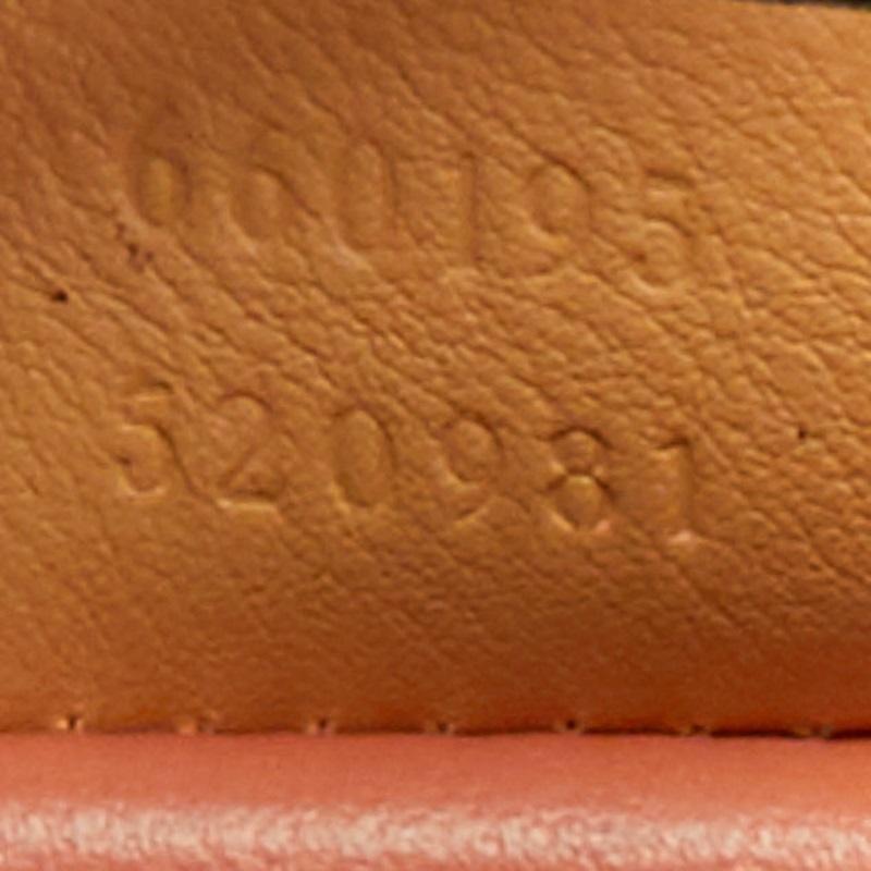 GUCCI Diana NM Petit sac à bandoulière en cuir écaillé avec anse en bambou en vente 7