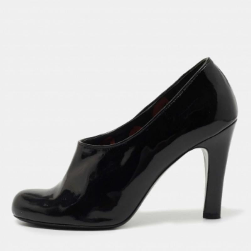 Marc By Marc Jacobs Schwarz Lackleder Stiefeletten Größe 39,5