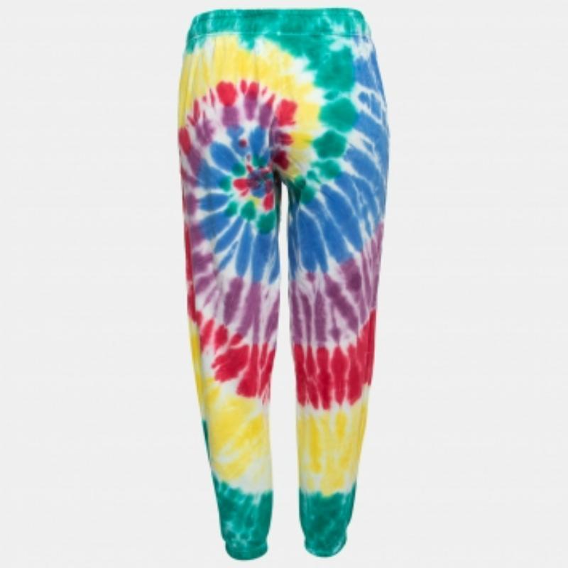 Polo Ralph Lauren Joggers de algodón con estampado teñido multicolor S Gris en venta