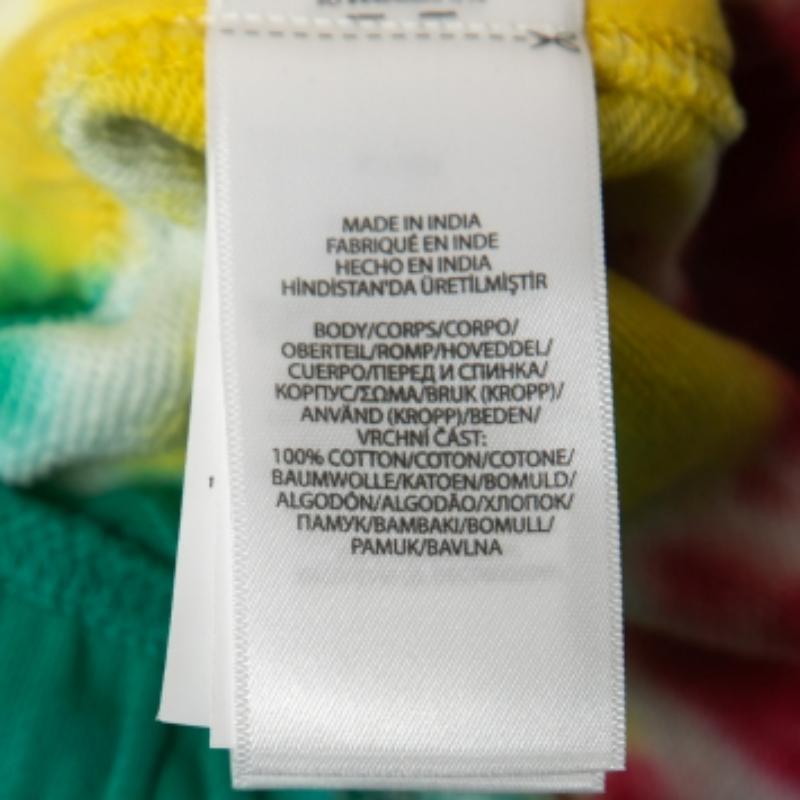 Polo Ralph Lauren Joggers de algodón con estampado teñido multicolor S en Bueno estado para la venta en Dubai, Al Qouz 2
