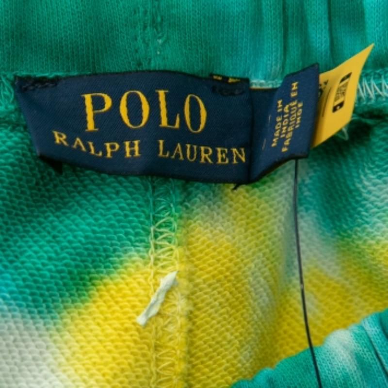 Polo Ralph Lauren Joggers de algodón con estampado teñido multicolor S en venta 1