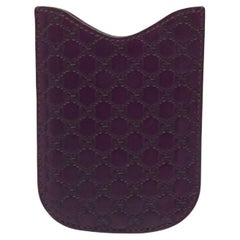 Gucci Purple Microguccissima Leather Blackberry Phone Case