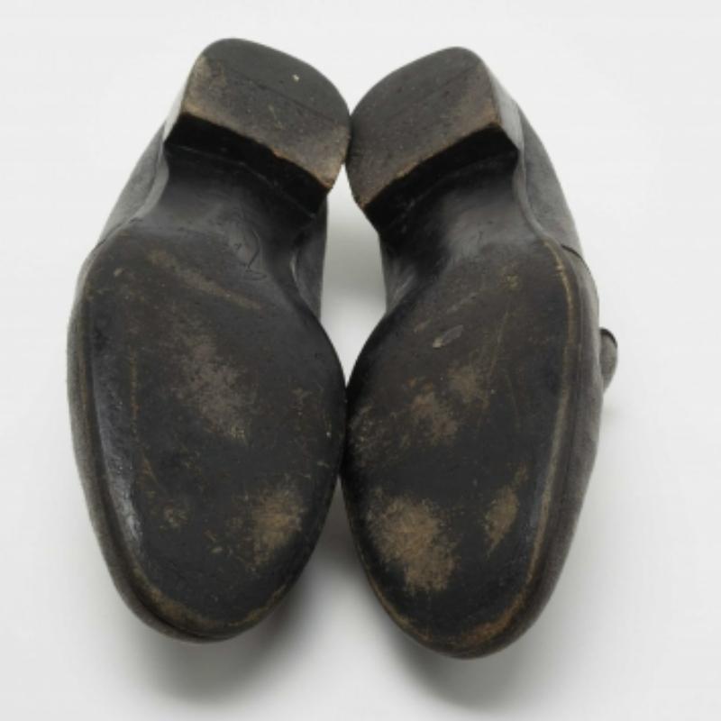Giuseppe Zanotti Grau Wildleder Archibald Smoking Slippers Größe 41,5 im Angebot 1