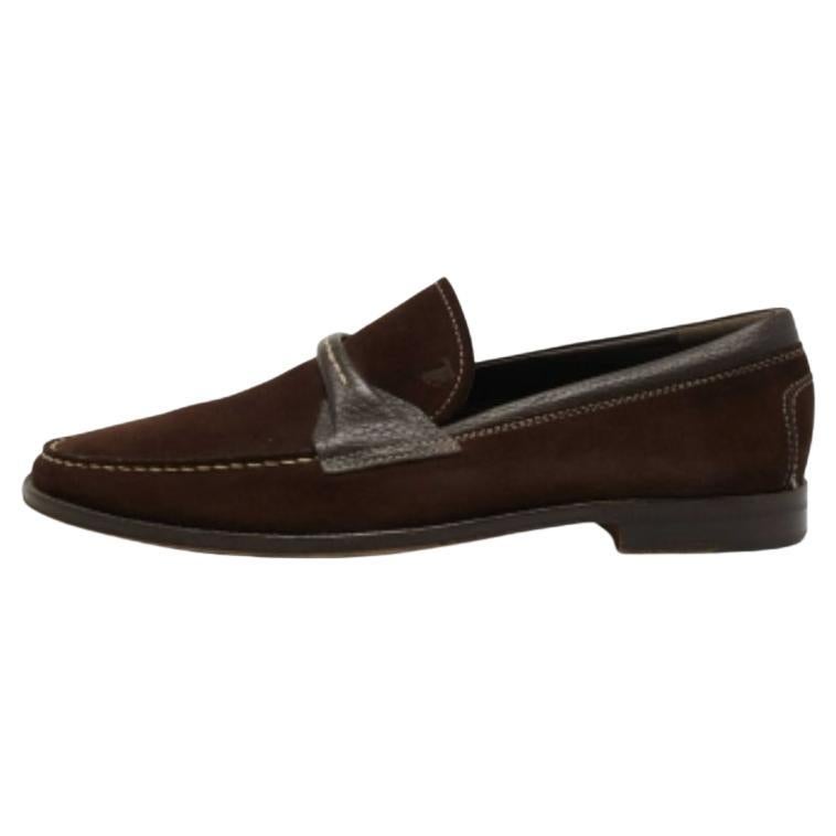 Tod's Mocasines Slip On Ante Marrón Talla 39.5