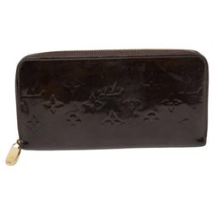Louis Vuitton Amarante Monogram Vernis Zippy Wallet