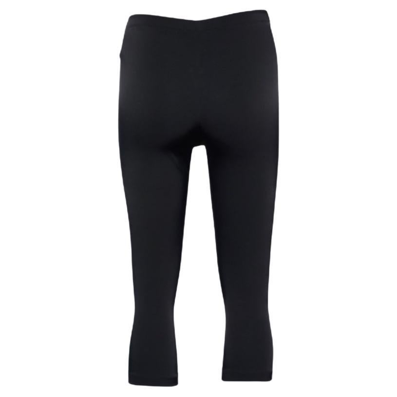 Leggings cropped in maglia nera di Marni S in vendita