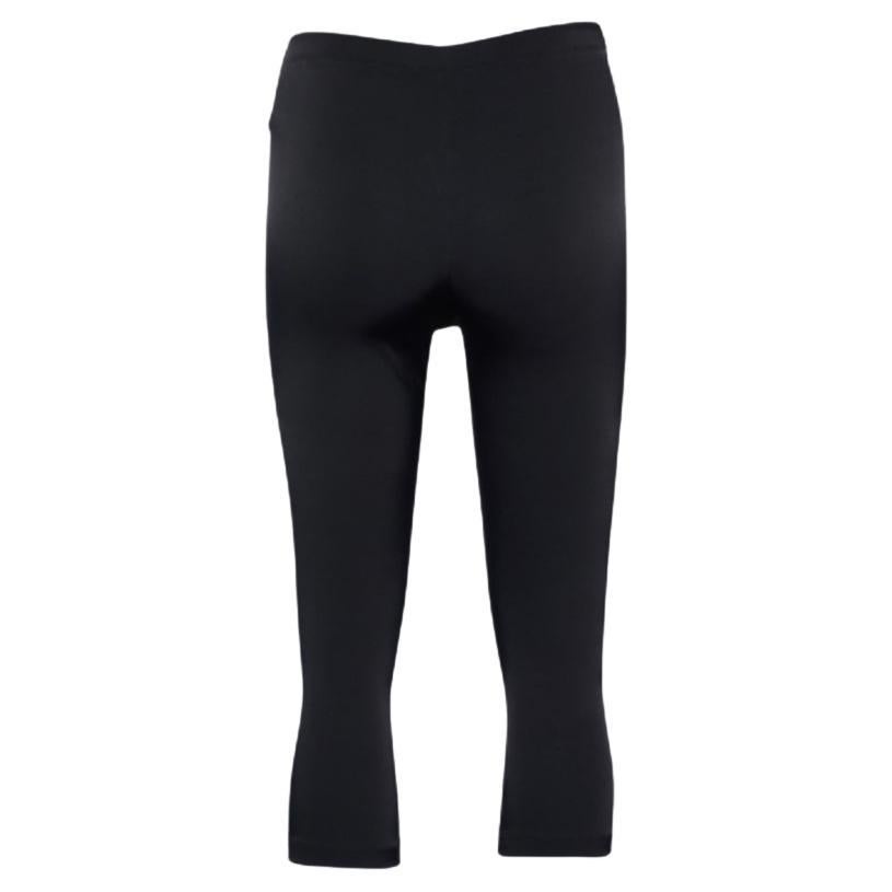 Leggings cropped in maglia nera di Marni S in vendita