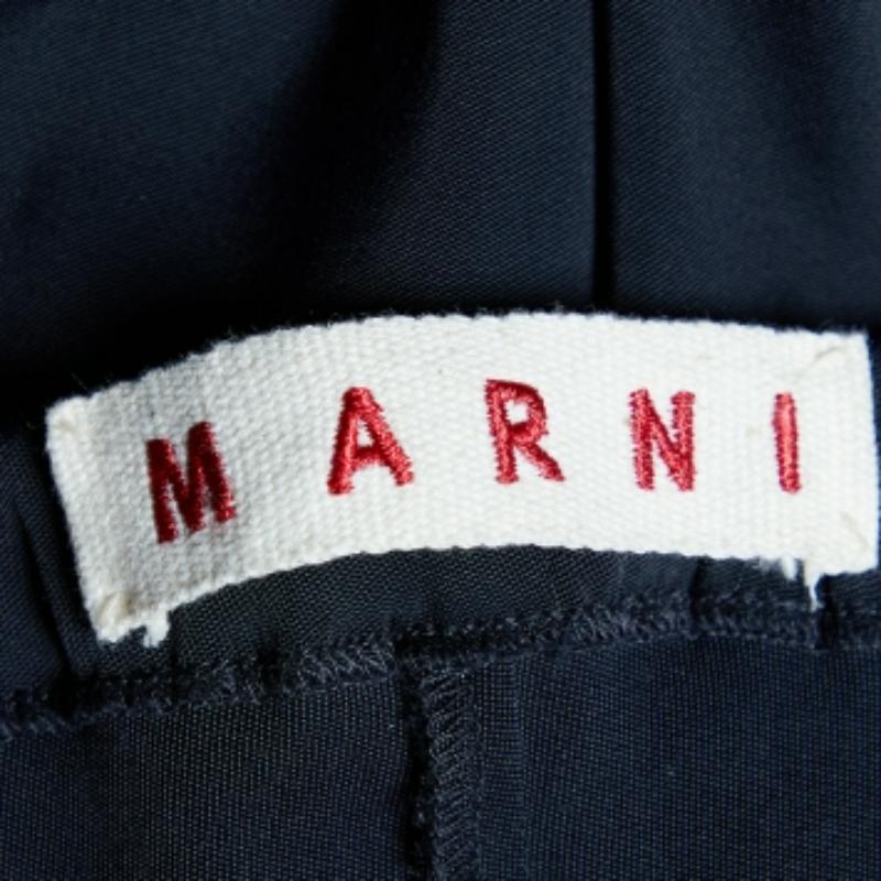 Leggings cropped in maglia nera di Marni S In condizioni buone in vendita a Dubai, Al Qouz 2