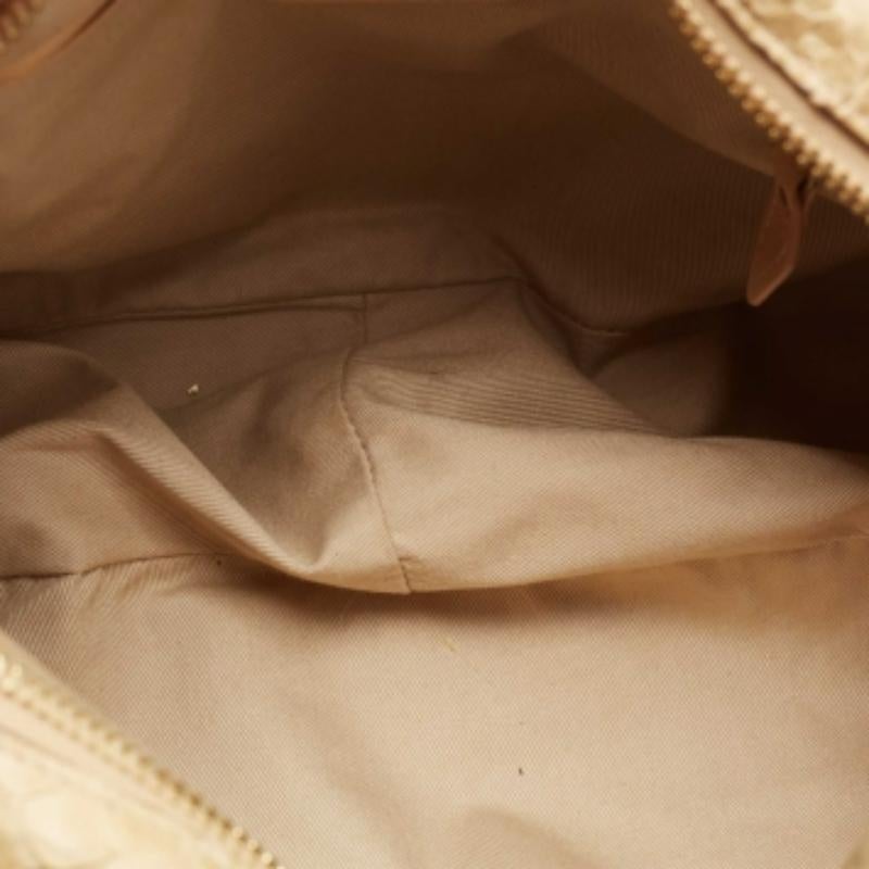 Beige Chloe Borsa media Paraty in pitone beige in vendita
