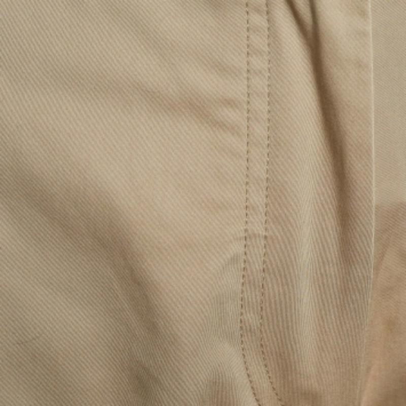 Pantaloni chino in cotone Max Mara beige S in vendita 1