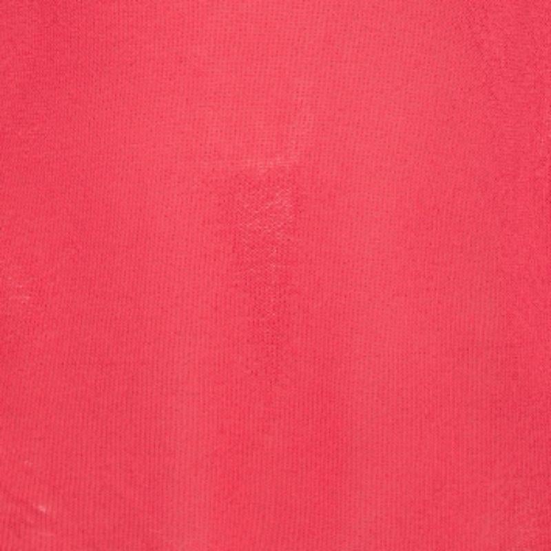 Emporio Armani Vintage Rosa Camicetta con dettaglio cut out L in vendita 2