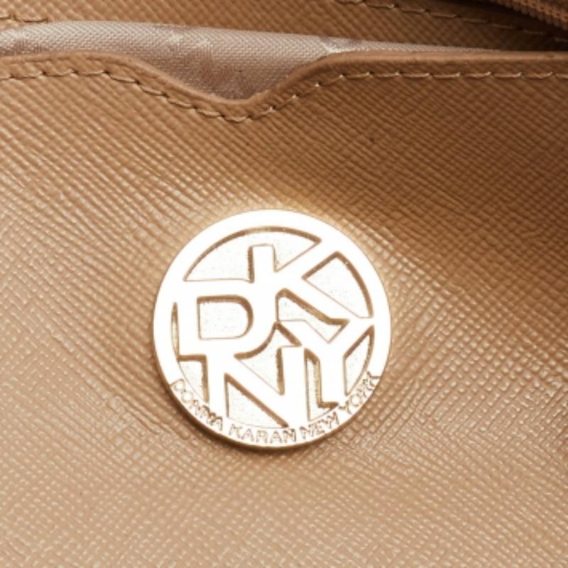 DKNY Tote Top Zip in pelle arancione in vendita 1