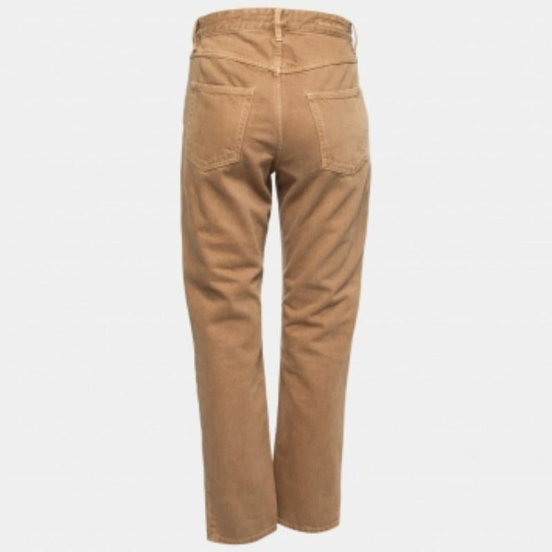 Isabel Marant Etoile Vaqueros Caqui Marrón M Cintura 32 en venta 1