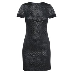 Diane von Furstenberg - Vestito in pizzo nero metallizzato &New XS
