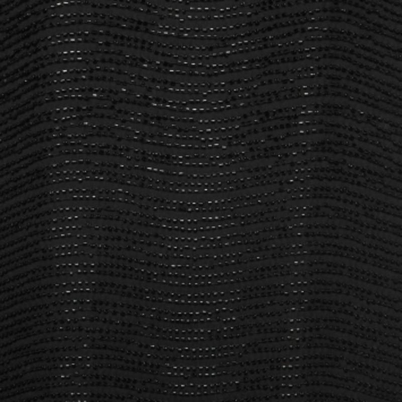 Diane von Furstenberg Noir New Sol Two Bugle Bead Embellished Mini Dress M Bon état - En vente à Dubai, Al Qouz 2