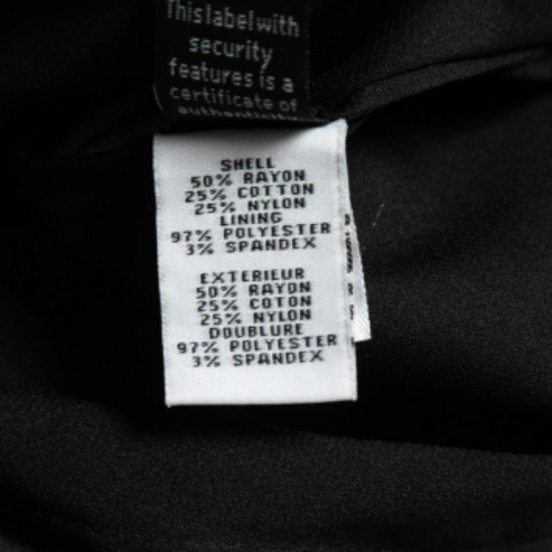 Diane von Furstenberg Top negro de encaje y manga larga S en Bueno estado para la venta en Dubai, Al Qouz 2