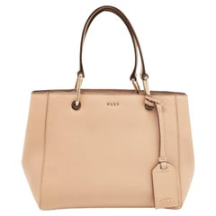 DKNY Tote in pelle beige