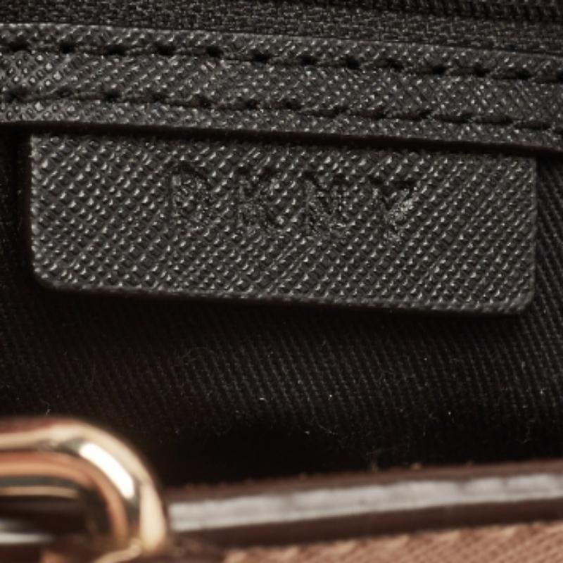 Donna DKNY Tote in pelle beige in vendita