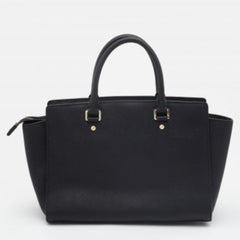 Michael Kors - Borsa a tracolla Selma in pelle nera