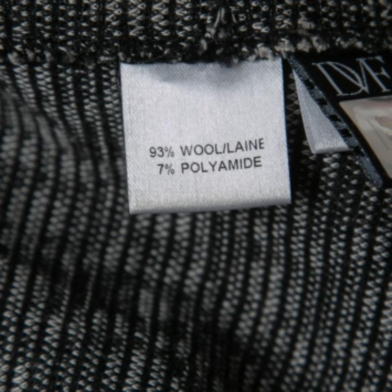 Diane von Furstenberg Minifalda Kawa Jacquard de Lana Negra S Negro en venta