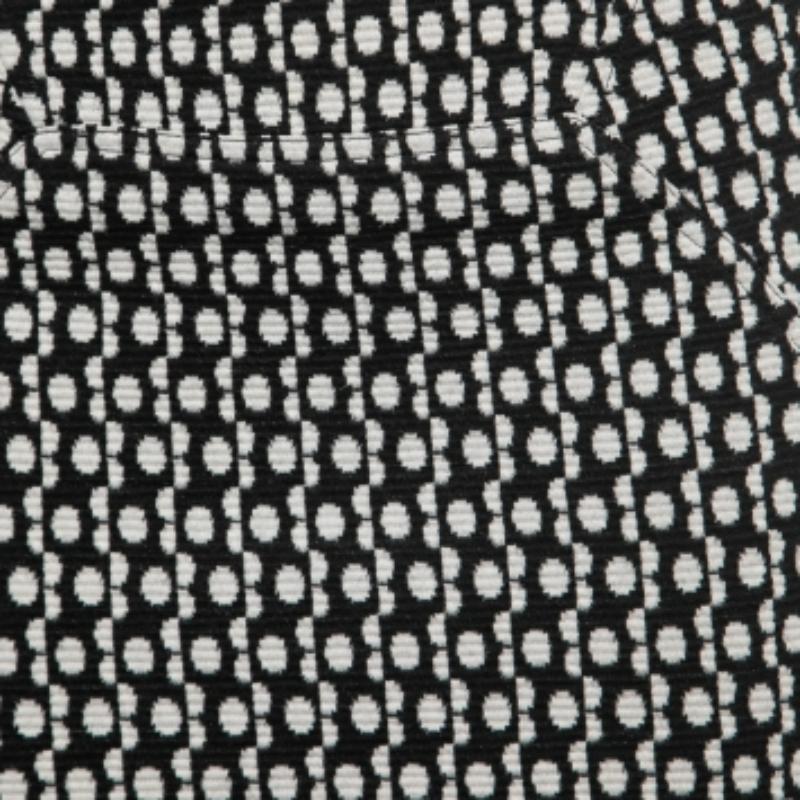 De las mujeres Diane von Furstenberg Minifalda Kawa Jacquard de Lana Negra S en venta