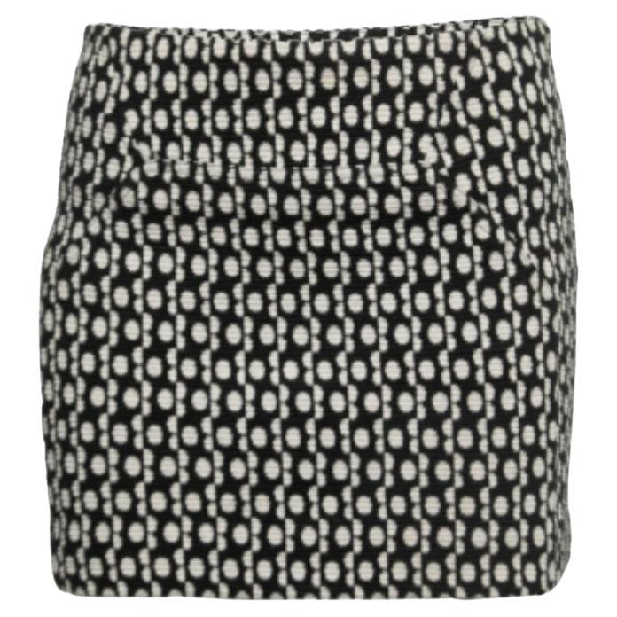 Diane von Furstenberg Minifalda Kawa Jacquard de Lana Negra S en venta