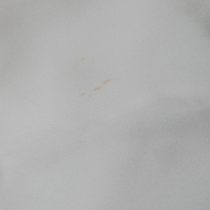 Diane von Furstenberg Top de seda crema sin mangas con dobladillo de volantes S en venta 2