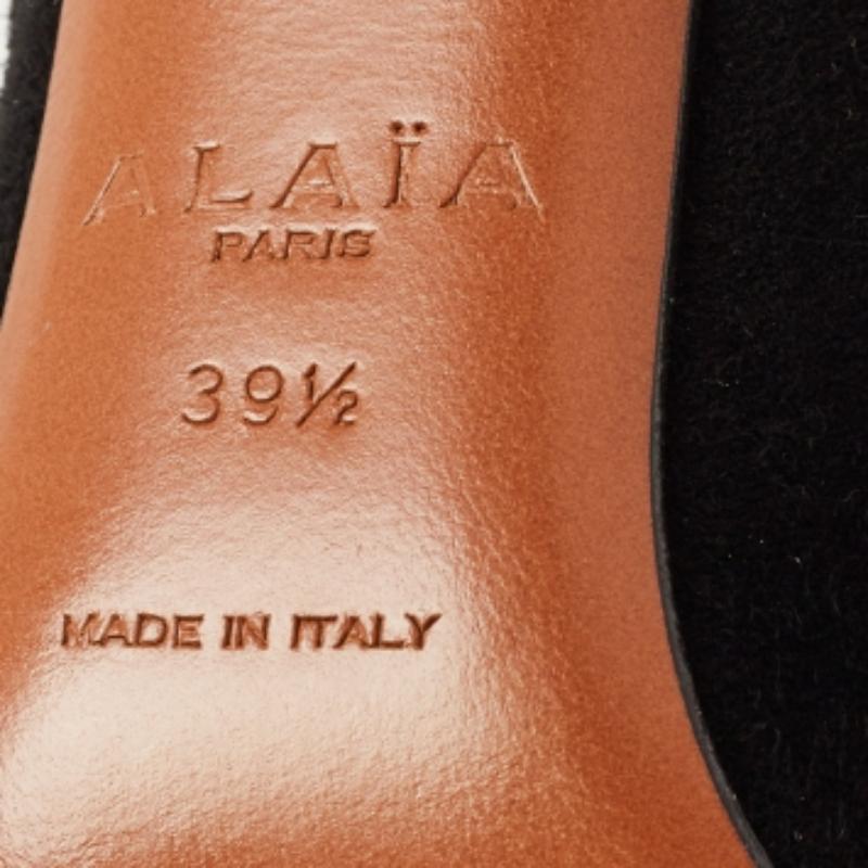 La tradición de excelencia de la casa de moda, unida a la sensibilidad del diseño moderno, hacen de estos zapatos de salón Alaia una elección fabulosa. Te ayudarán a conseguir un look chic con facilidad.