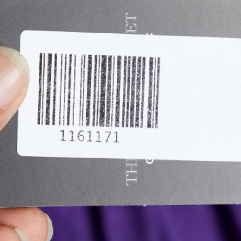 Emporio ARMANI Top de seda morado S Púrpura en venta