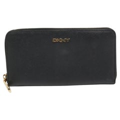 DKNY Portafoglio Bryant Park Zip Around in pelle nera