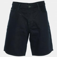 Emporio Armani Pantaloncini in denim di cotone nero XL/Vita 38