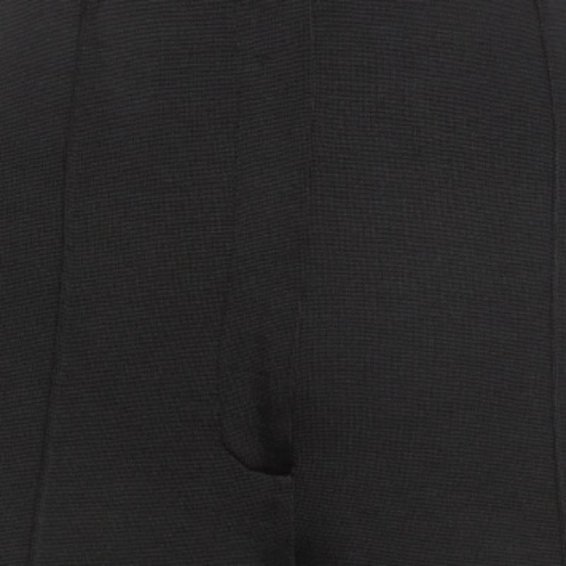 Diane von Furstenberg Pantalón de punto elástico negro L Negro en venta
