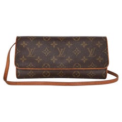 Louis Vuitton Monogram Twin Pochette PM Umhängetasche, 2001