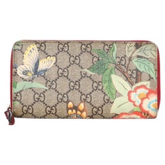 Gucci Tian Zip Around Wallet in Leather
