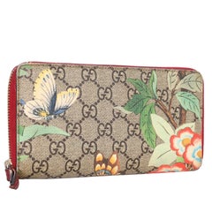 Gucci Tian Zip Around Wallet in Leather