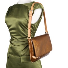 Louis Vuitton Bronze Monogram Vernis Thompson Street Bag