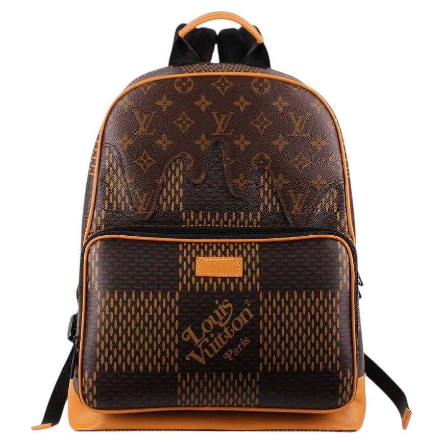 Zaino Louis Vuitton Nigo Campus Giant in tela Damier Monogram