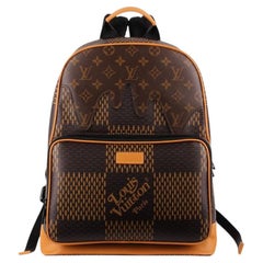 Louis Vuitton Nigo Campus Rucksack Giant aus Damier-Monogram-Canvas