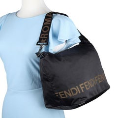 Fendi FF Nylon Shoulder Bag