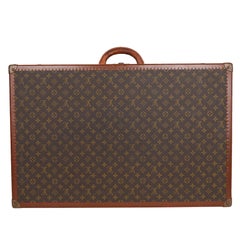 Louis Vuitton Monogram Alzer 80 Hard Case Trunk Weekend Travel Bag