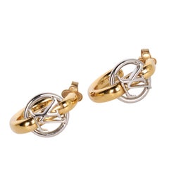 Louis Vuitton „My LV“-Creolen aus Metall in Gold und Silber